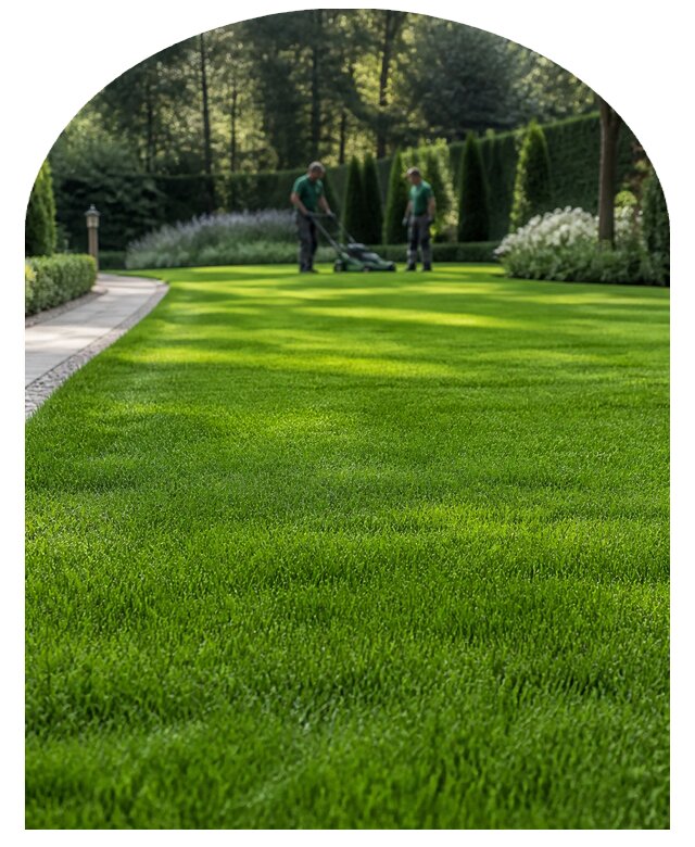 Партерный газон под ключ в Апшеронске по цене от 717 р. | Метпроект-Пшр